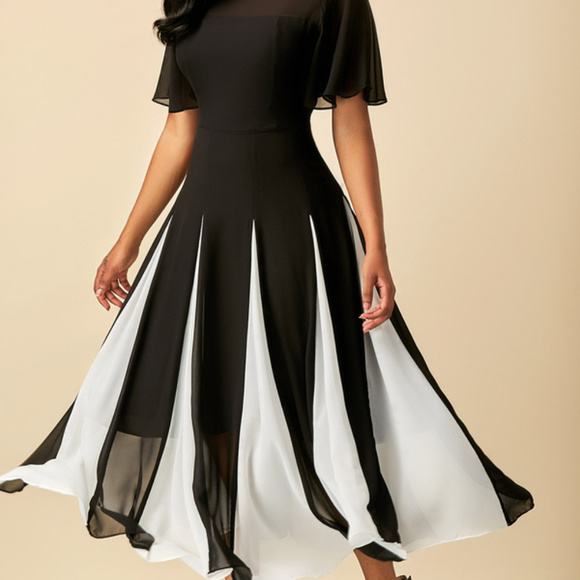 Black and White Maxi Dresses 1 Left! Size M - Picture 2 of 4